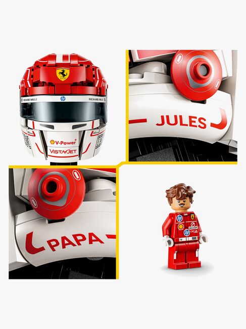 LEGO Editions Formula 1 43014 Scuderia Ferrari HP ‑kypärä – Charles Leclerc