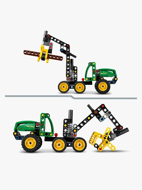 LEGO Technic 42218 Pyörillä varustettu John Deere 1470H ‑harvesteri