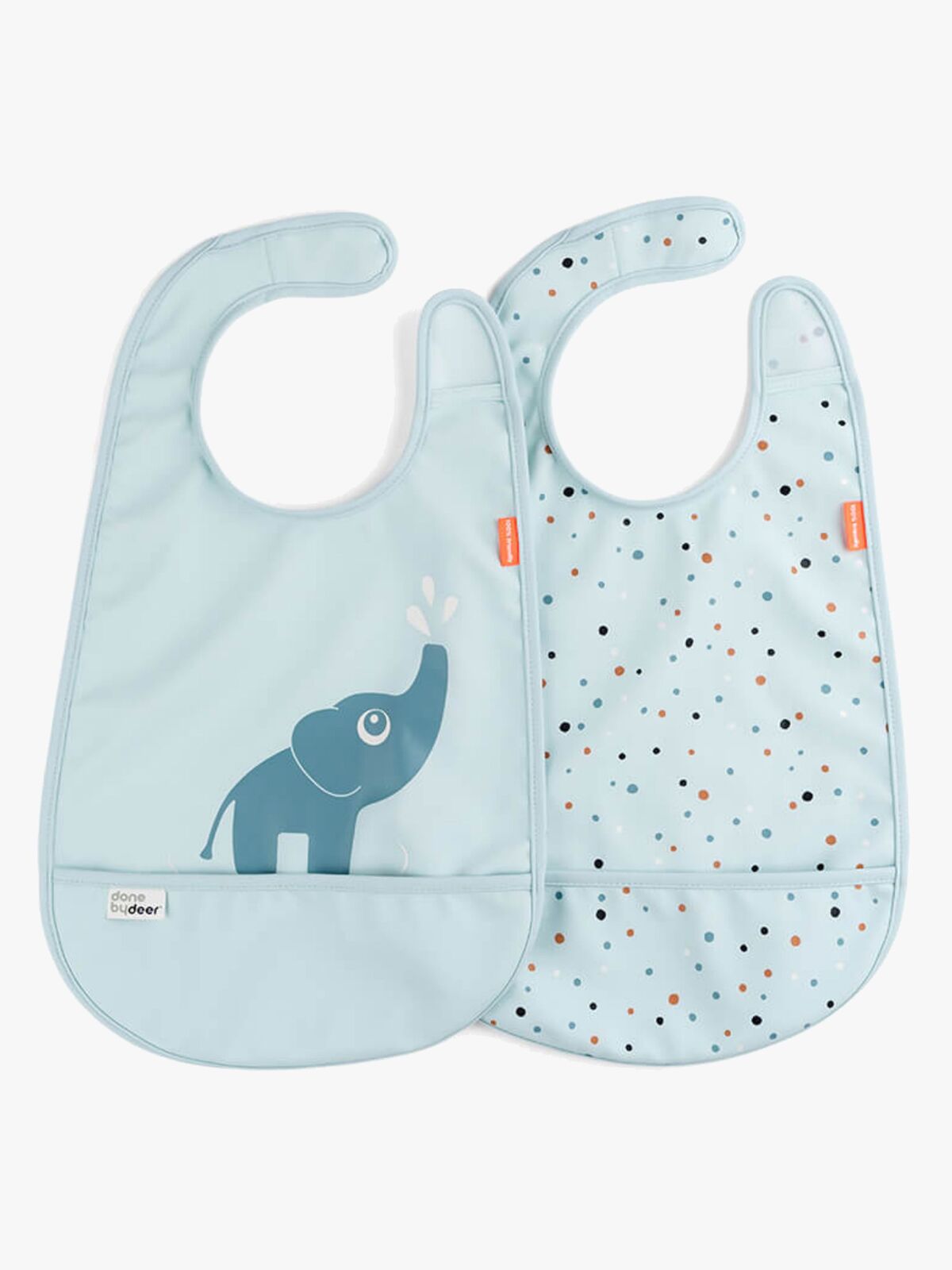 Done By Deer Elphee Ruokalappu 2 Kpl, Sininen