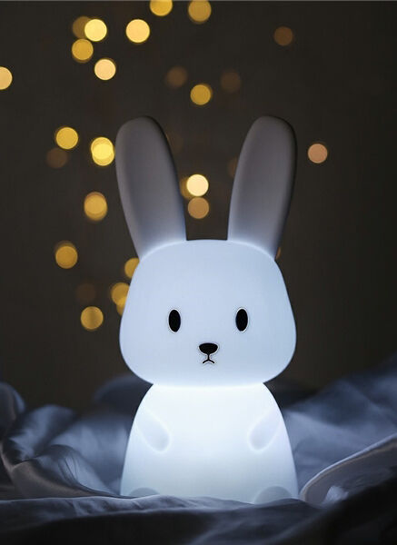 CarloBaby LED-valaisin Big Bunny, Valkoinen