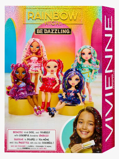 Rainbow High Be Dazzling Vivienne Rouge Muotinukke Vivienne Rouge, Punainen