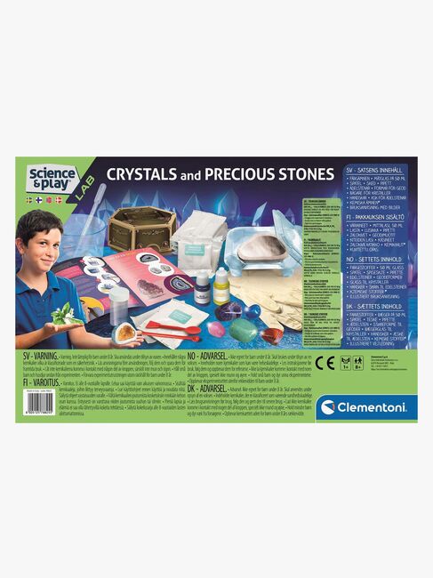 Clementoni Science & Play Kristallisetti