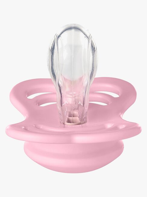 BIBS Supreme Tutti Silikoni Koko 1, Baby Pink