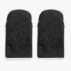 KONG.WALTHER Østerbro Faux Suede Vaunurukkaset, Black