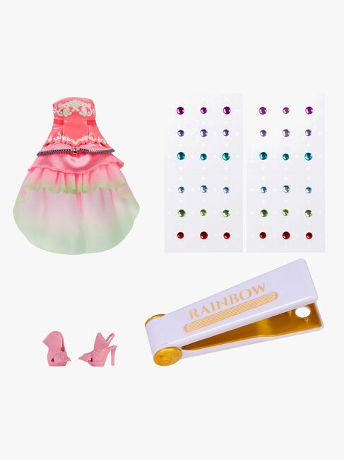 Rainbow High Be Dazzling Adeline Rose Muotinukke, Rosa