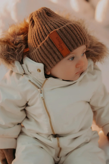 BabyMocs Neulehattu, Greige