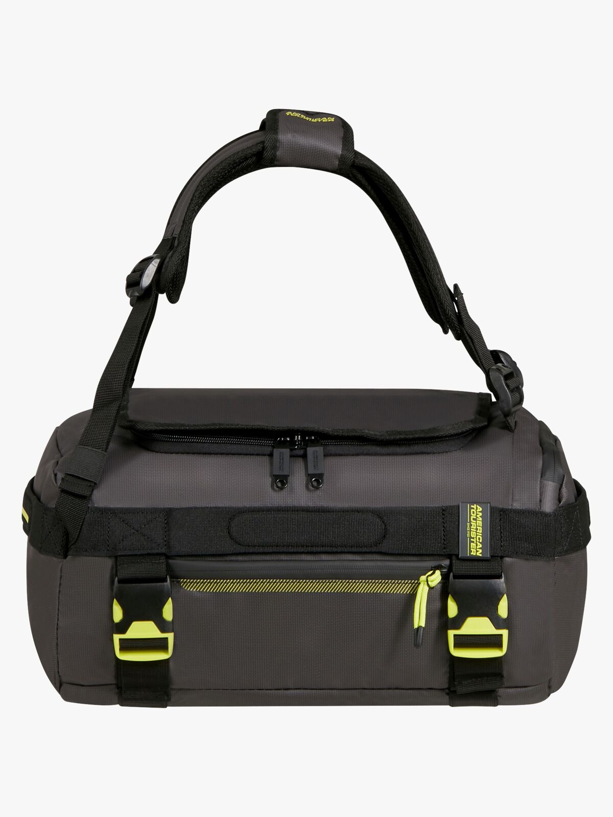 American Tourister Urban Track Duffle Reppu 31L, Black/Lime