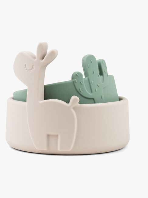 Done By Deer Kulhosetti Lalee 2-pack, Hiekka/Vihreä