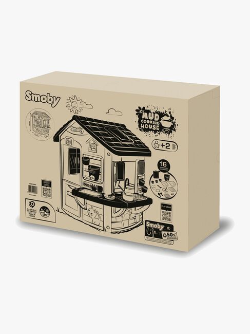 Smoby Life Leikkimökki + Mutakeittiö