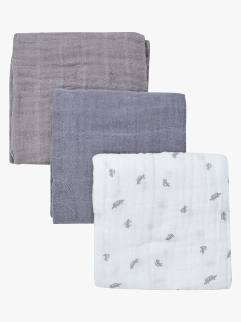 Peppi Musliiniviltti 3-pack, Tradewinds