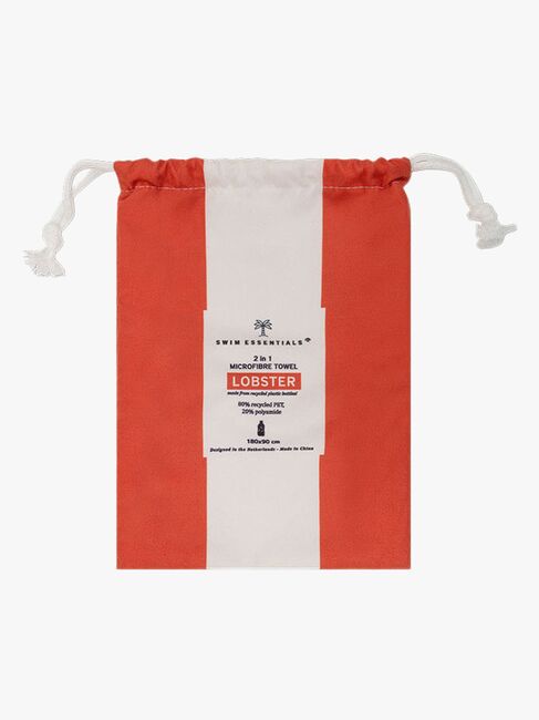 Swim Essentials Lobster Kylpypyyhe, Red