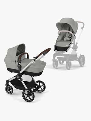 Cybex EOS Lux Yhdistelmävaunut, Stone Grey/ Mid Grey