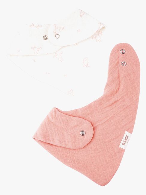 Muumi Kuolalaput 2-pack, Pink