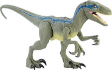Jurassic World Super Colossal Velociraptor, Blue