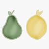 OYOY Lemon & Pear Snacks Kulho, Yellow/Green