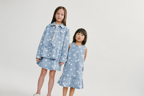 LIEWOOD Angelica Farkkumekko, Sweetshearts/Light Blue Denim