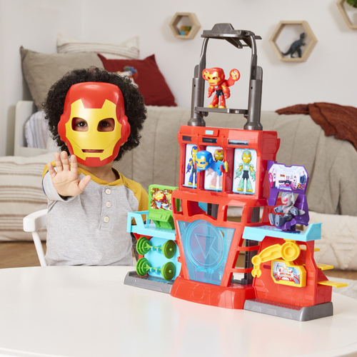 Iron Man and His Awesome Friends Marvel 2-in-1 Leikkisetti