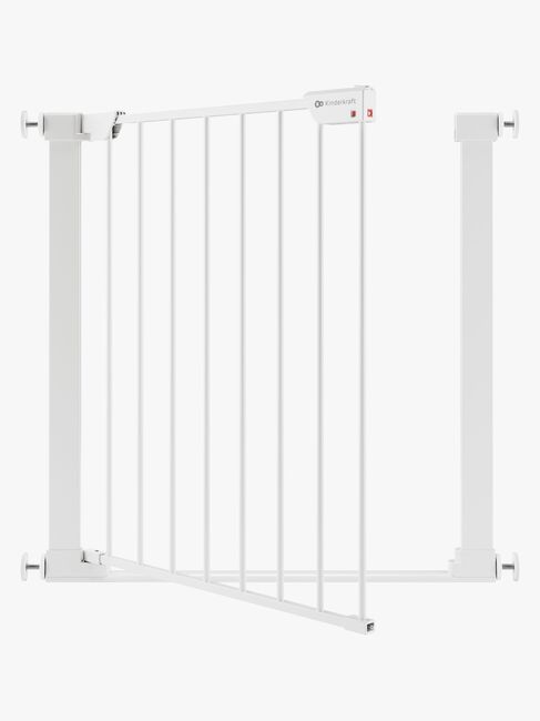 Kinderkraft SAFESNAP Turvaportti, Valkoinen