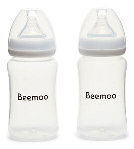 Beemoo CARE Äidinmaitopullo + Pullotutti 240 ml 2-pack