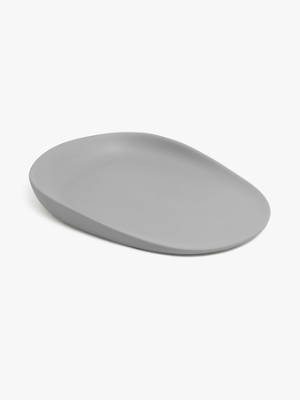 Beemoo CARE OvaFoam Hoitoalusta, Simply Grey