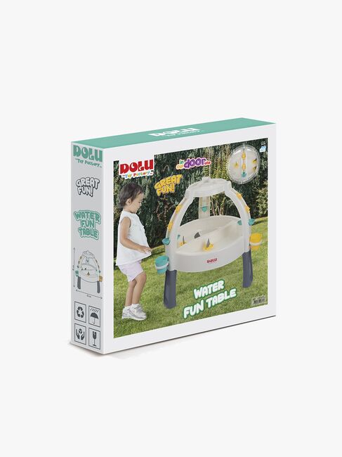 Dolu Fun Fountain Sand & Water Leikkipöytä, Valkoinen