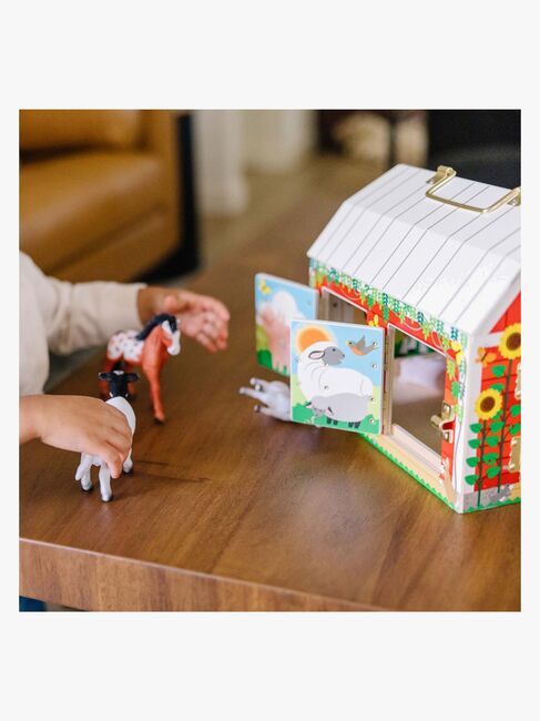 Melissa & Doug Eläinten Talli + Ovet & Eläimet