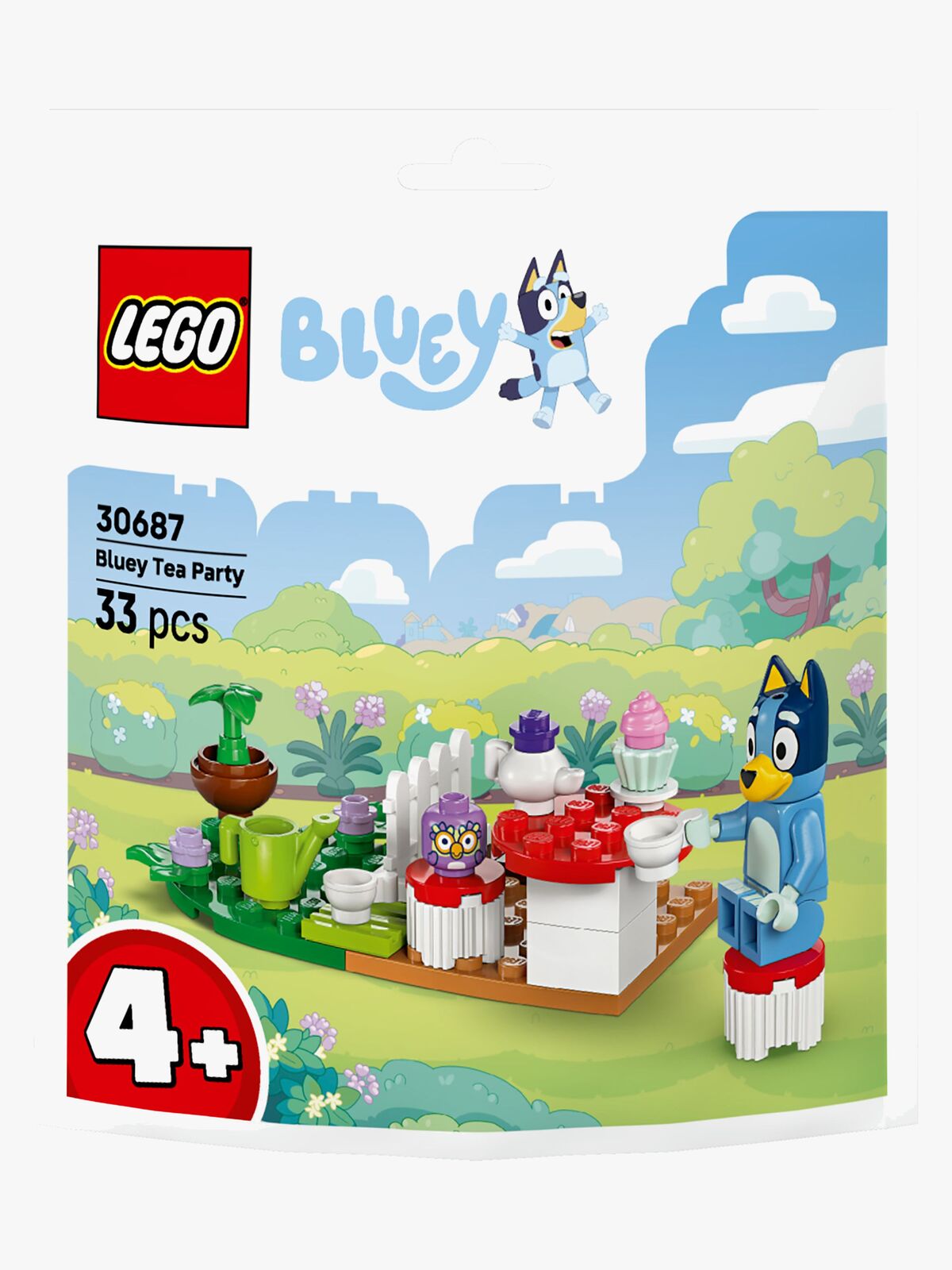 LEGO Bluey 30687 Blueyn teekutsut