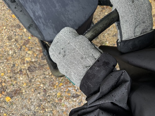 KONG.WALTHER Østerbro Tweed Vaunurukkaset, Black