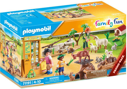 Playmobil 71191 Family Fun Lasten Eläintarha