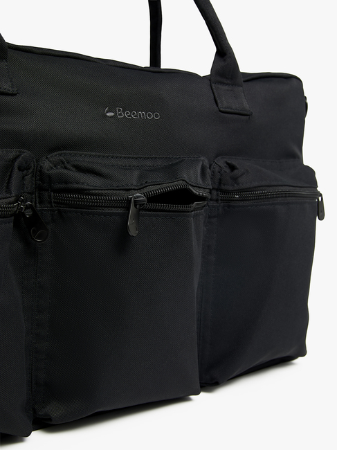 Beemoo Pro Double Hoitolaukku, Coffee Black