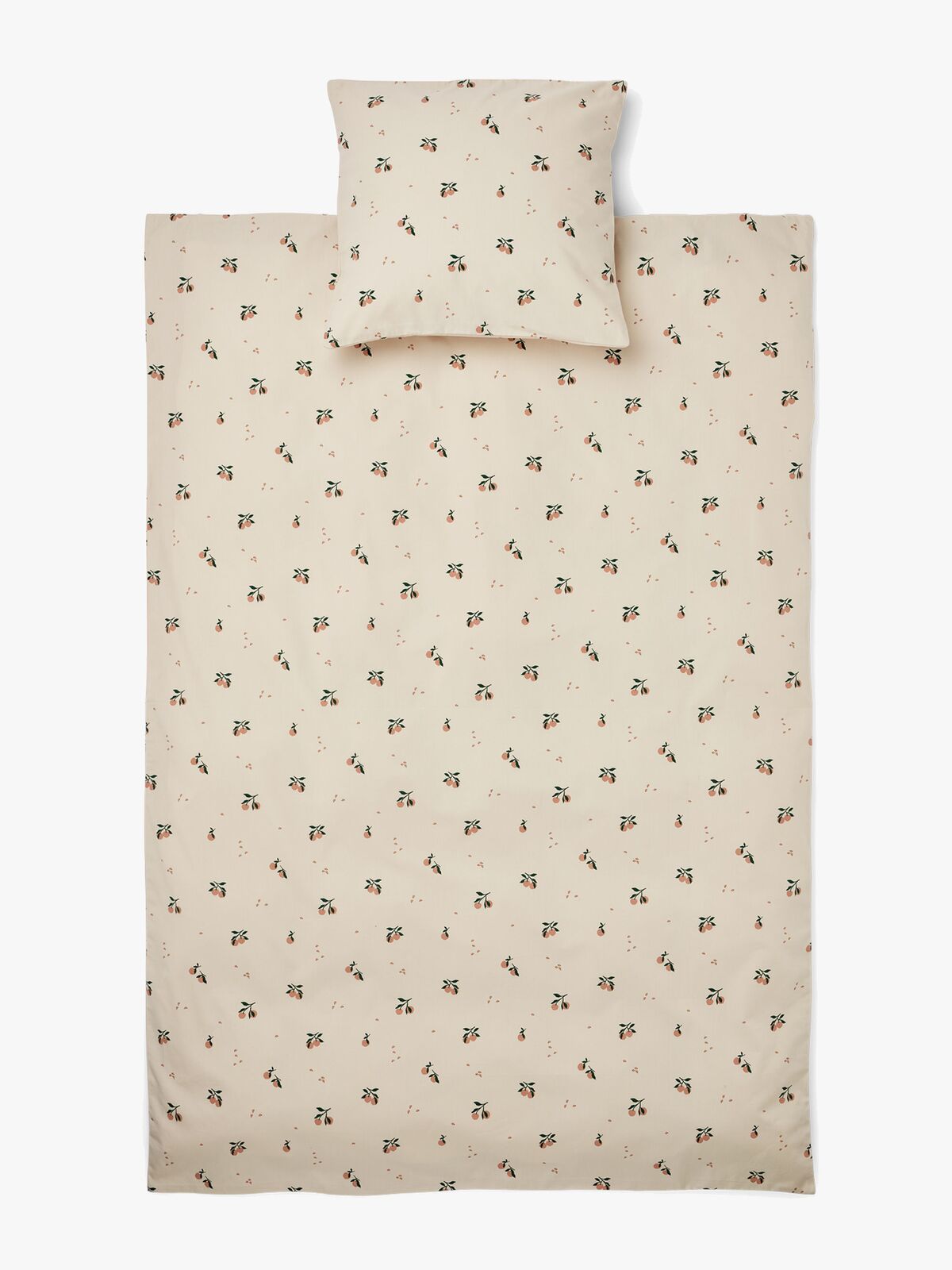 LIEWOOD Ingeborg Pussilakanasetti 100x140, Peach/Sea Shell