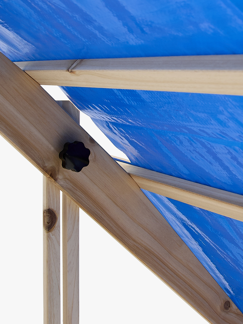 Woodlii Hiekkalaatikko + Katto Ja Penkki, Nature