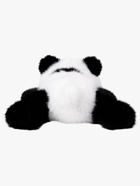 Teddykompaniet Pehmolelu Makaava Panda 28 cm, Musta/Valkoinen