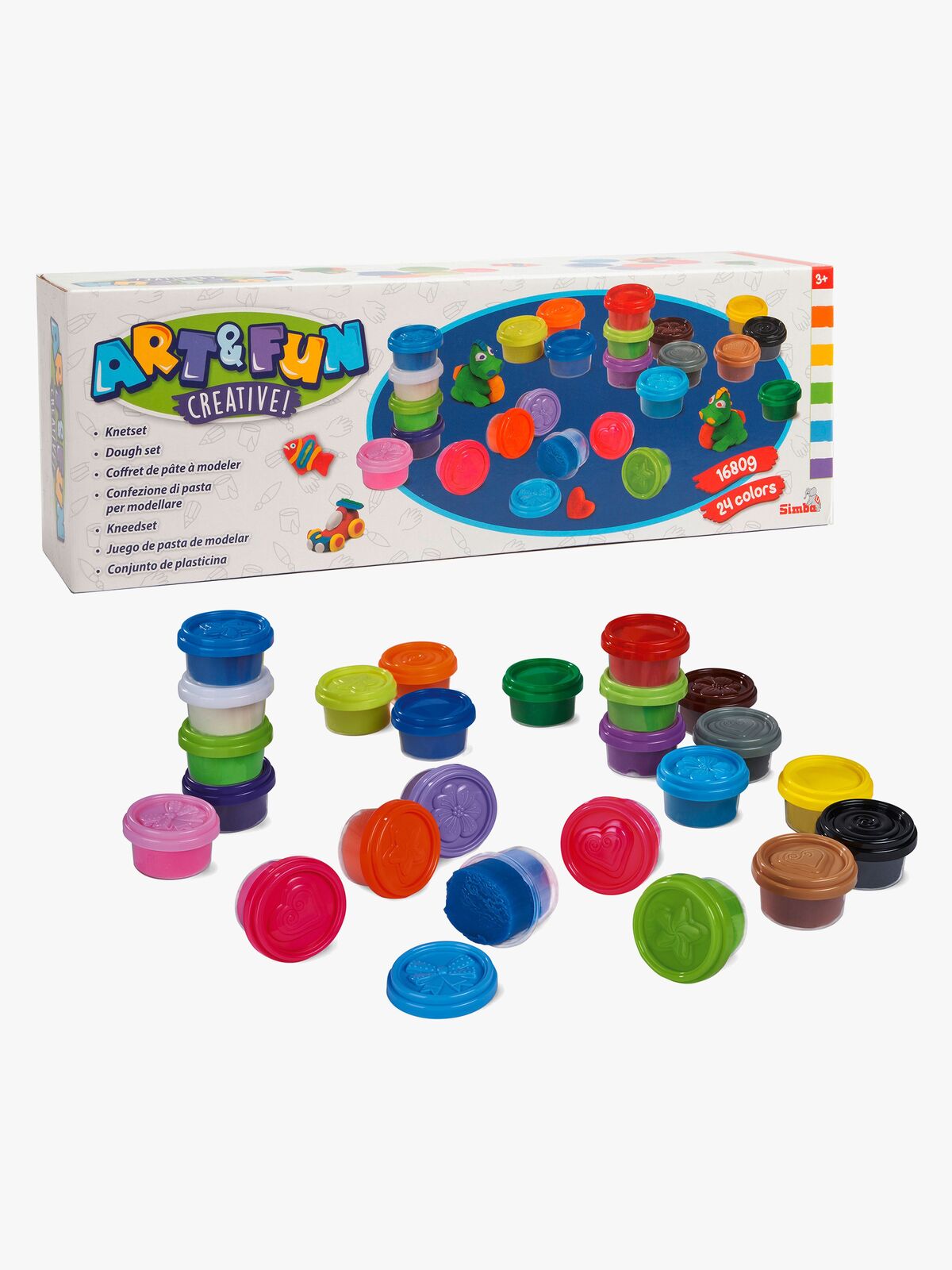 Art & Fun Creative Muovailuvaha 24-pack