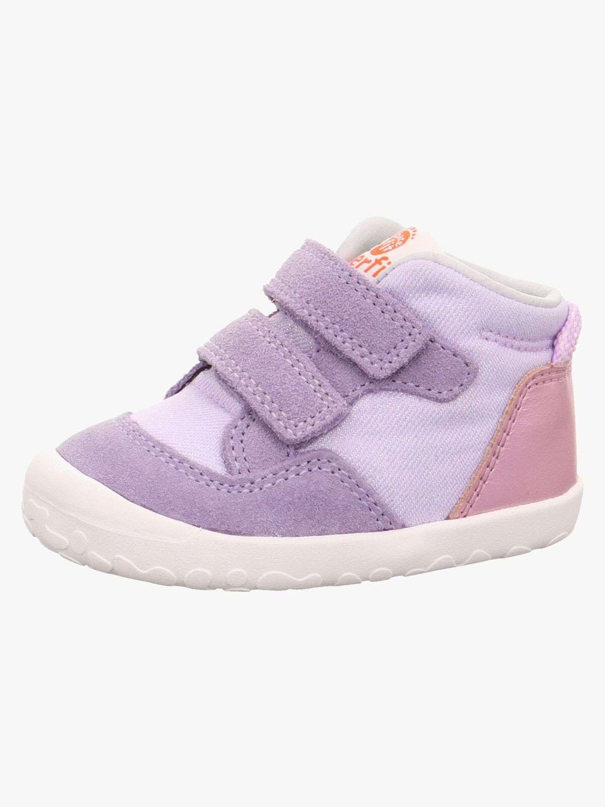 Flummi Barefoot Ensiaskelkengät, Violetti/Pinkki