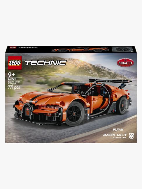 LEGO Technic 42222 Bugatti Chiron Pur Sport ‑hyperauto