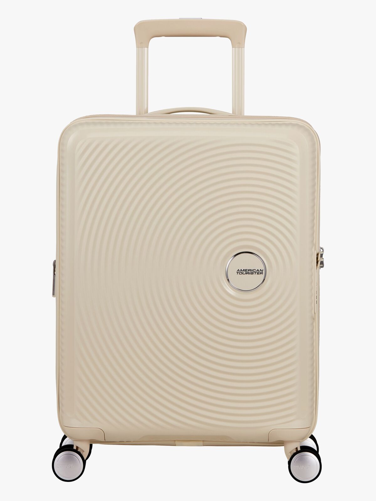 American Tourister Soundbox Spinner Matkalaukku 35,5-41L, Coconut Sand