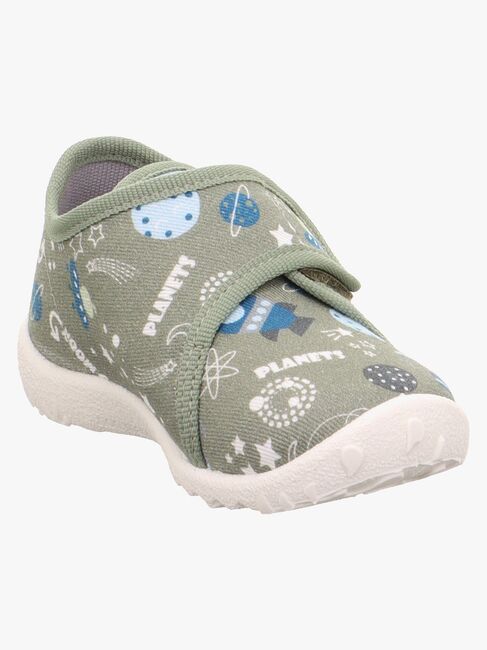 Superfit Spotty Sisäkengät, Light Green/Multicoloured