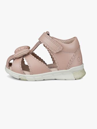 Ecco Mini Stride Sandaalit, Rose Dust/Spray Metallic