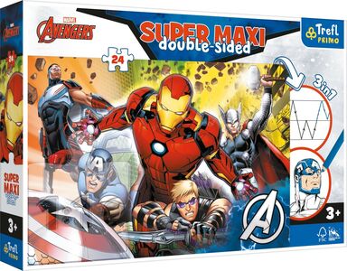 Trefl Primo Marvel Avengers Super Maxi Palapeli 24