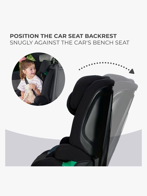 Kinderkraft SAFETY-FIX 2 I-Size Turvaistuin, Black