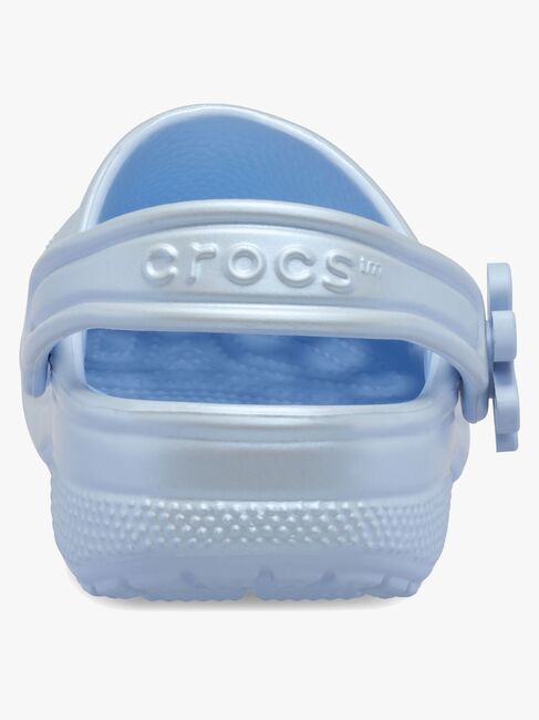 Crocs Classic Pearl Shine Pistokkaat, Blue Frost
