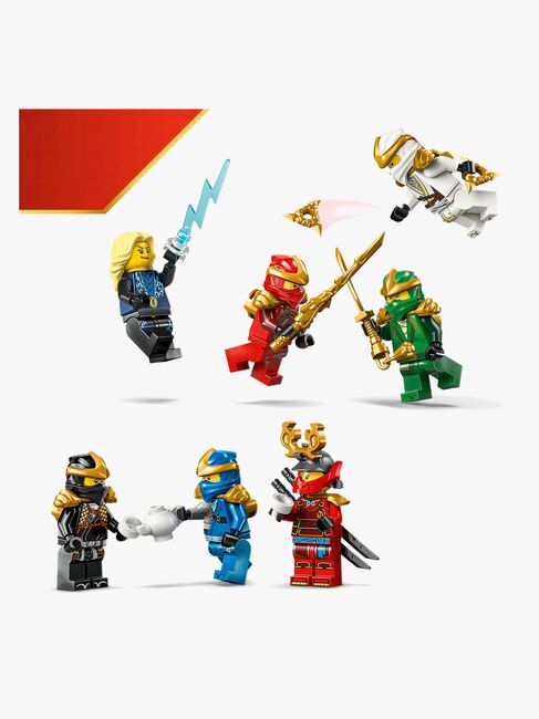 LEGO Ninjago 71866 Ninjahahmokollaasi – 15-vuotisjuhlamalli