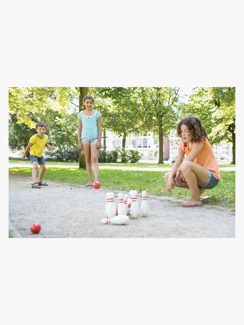 BS Toys Bowling Keilaussetti, Punainen/Valkoinen