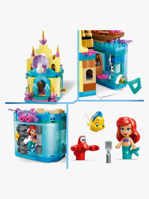 LEGO Disney Princess 43285 Arielin taianomainen palatsi minikoossa