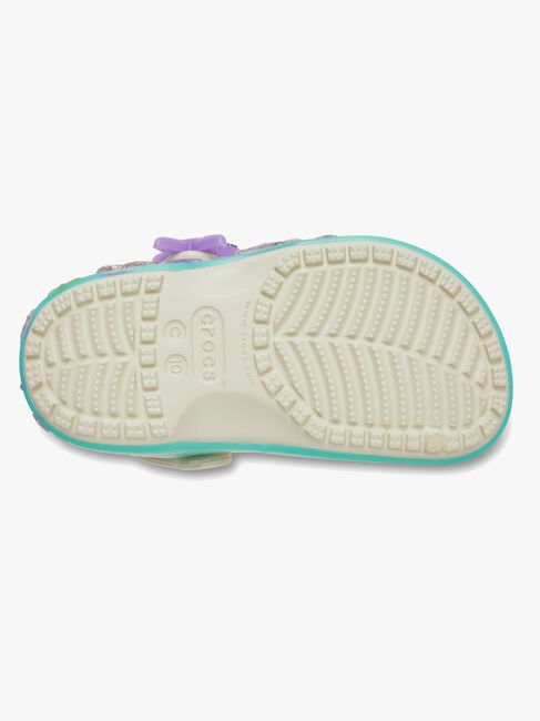 Crocs Classic Sea Sparkle Pistokkaat, Frappe
