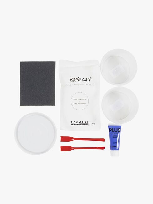 Creativ Company DIY Askartelusetti Hartsin Valaminen Marmorointi