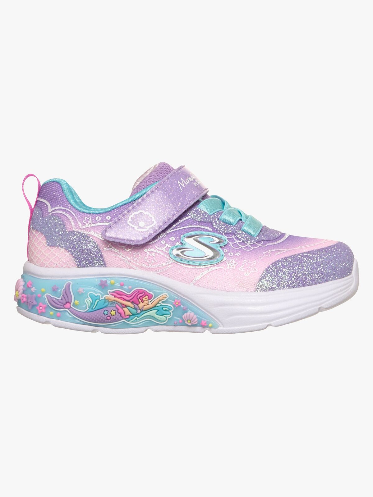 Skechers My Dreamers Lil Mermaid  Vilkkuvat Lenkkarit, Purple