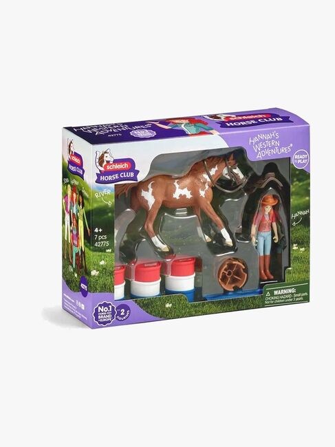 Schleich 42775 Horse Club Hannah's Western Adventures Leikkisetti