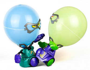 Silverlit Robo Kombat Balloon Puncher 2-pack, Vihreä/Violetti